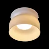 Стеклянный потолочный светильник Totem 10466 Milky white цилиндр Loft It