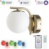 Бра Адам Смарт CL228B313 белое форма шар Citilux