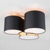 Потолочная люстра Mona 3445 Mona Black / Gold цилиндр желтая TK Lighting