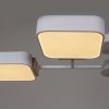 Потолочная люстра  03363-0.3-06 WH+WOOD белая