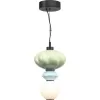 Стеклянный подвесной светильник Florentini SL6134.403.01 белый форма шар ST Luce Стеклянный подвесной светильник Florentini SL6134.403.01 белый форма шар ST Luce