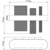 Стеклянный настенный светильник Lotta WE460.01.301 прозрачный Wertmark