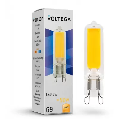 Лампочка светодиодная Capsule G9 7262 Voltega
