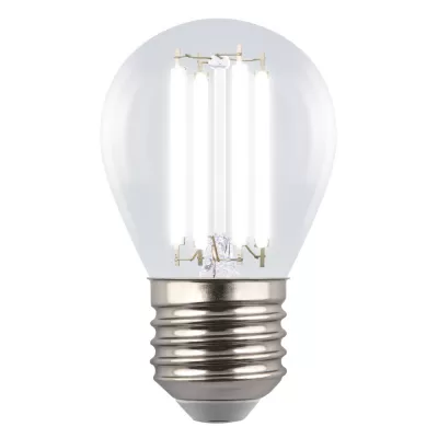 Лампочка светодиодная Яркая A++ LED-G45-4W/4000K/E27/CL GLY01TR Uniel