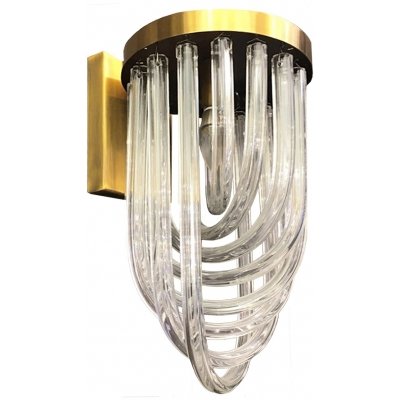 Бра Murano Glass A001-200 A1 brass DeLight Collection