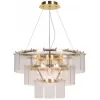 Стеклянная подвесная люстра  LSP-8712 прозрачная Lussole