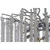 Хрустальная потолочная люстра Tavenna Nickel Tavenna H 1.3.76.100 N прозрачная Dio D'Arte