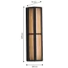 Стеклянный настенный светильник уличный Trellis 4824-2W прозрачный Favourite