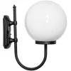 Настенный фонарь уличный GLOBO L 88201L/10A Bl форма шар белый Oasis Light Настенный фонарь уличный GLOBO L 88201L/10A Bl форма шар белый Oasis Light