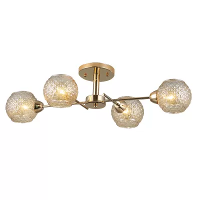Стеклянная потолочная люстра Amalia  3090-304 Rivoli
