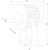 Стеклянный грунтовый светильник Landscape 35186/F цилиндр прозрачный Elektrostandard