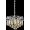 Хрустальная подвесная люстра Calista WE135.07.103 прозрачная Wertmark