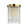 Стеклянный настенный светильник Refano 4848/2W прозрачный Odeon Light