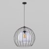 Стеклянный подвесной светильник Universo 2552 Universo форма шар черный TK Lighting