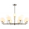 Стеклянная потолочная люстра HIGH LIGHT LH53005 белая Ambrella