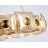 Стеклянная подвесная люстра High Light LH31027 цвет янтарь Ambrella