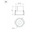 Точечный светильник ATLAS 037185(1) Arlight