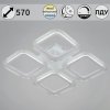 Потолочная люстра  09826-3.3-04 WH белая