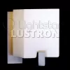 Стеклянный настенный светильник Qubica 805610 куб белый Lightstar