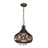 Стеклянная подвесная люстра Гера-2 CL444230 прозрачная Citilux