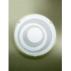 Стеклянный настенно-потолочный светильник  V6028/1A белый Vitaluce