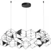 Подвесная люстра Trellis 5087/68L черная Odeon Light
