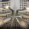 Стеклянная потолочная люстра Witte 11534 прозрачная цилиндр