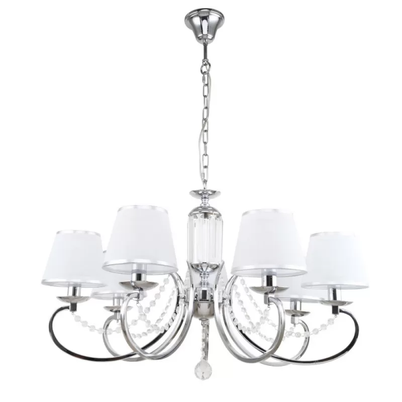Подвесная люстра Федерика 684013107 конус белая MW-Light Подвесная люстра Федерика 684013107 конус белая MW-Light