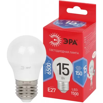 Светодиодный лампочка светодиодная LED P45-15W-865-E27 R LED P45-15W-865-E27 R ЭРА