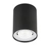Точечный светильник  OL1 GU10 BK/CH черный цилиндр ЭРА