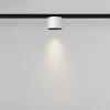 Трековый светильник Alfa S TR188-1-5W3K-M-BW цилиндр белый Maytoni