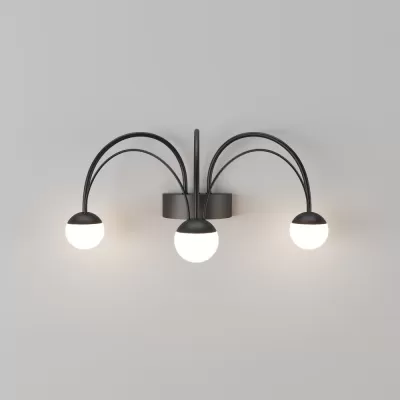 Настенный светильник Ragno 90031/3 черный Eurosvet