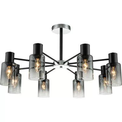 Потолочная люстра Diversity 2120/8P Black Escada