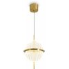 Подвесной светильник Whisper FR6184PL-L17BS прозрачный форма шар Freya