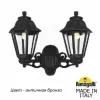Настенный фонарь уличный Anna E22.141.000.BXF1R прозрачный Fumagalli Настенный фонарь уличный Anna E22.141.000.BXF1R прозрачный Fumagalli