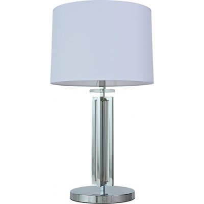 Интерьерная настольная лампа 35400 35401/T chrome без абажура Newport