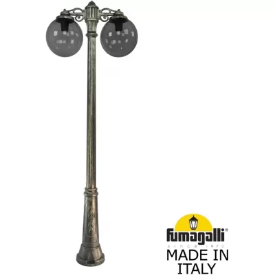 Наземный фонарь GLOBE 300 G30.157.S20.BZF1RDN Fumagalli Уличный