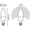 Лампочка светодиодная Elementary Свеча 33132 Gauss