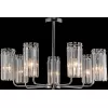 Стеклянная потолочная люстра Ifa 1063-307 прозрачная цилиндр Rivoli