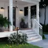 Настенный фонарь уличный Furcadia 4833/1W форма шар прозрачный Odeon Light