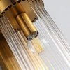 Стеклянное бра Wall lamp 88008W/L brass прозрачное DeLight Collection