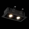 Точечный светильник Hemi ST250.448.02 куб черный ST Luce