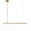 Потолочная люстра Thread 10388P/A Brass белая Loft It