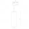 Трековый светильник Periscopio A1412PL-1BK цилиндр Artelamp