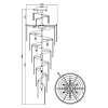 Хрустальная потолочная люстра Louis  RC006PL-12CH прозрачная Maytoni