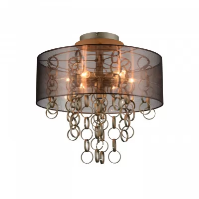 Потолочная люстра Catena SL942.802.07 ST Luce коричневая