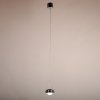 Стеклянный подвесной светильник  MB00772C-001 форма шар прозрачный