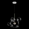 Стеклянный подвесной светильник Bolle 2027-P6 форма шар прозрачный Loft It