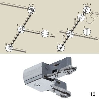 Коннектор Urail C 97650 Paulmann