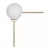 Стеклянный настенный светильник Meridian 10132/F Gold белый форма шар Loft It Стеклянный настенный светильник Meridian 10132/F Gold белый форма шар Loft It